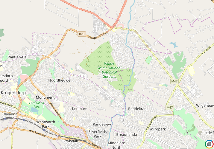 Map location of Rangeview
